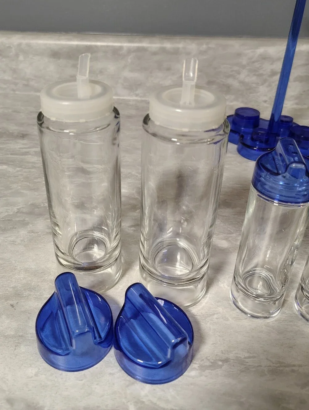 Guzzini Italy Cruet Condiment Set